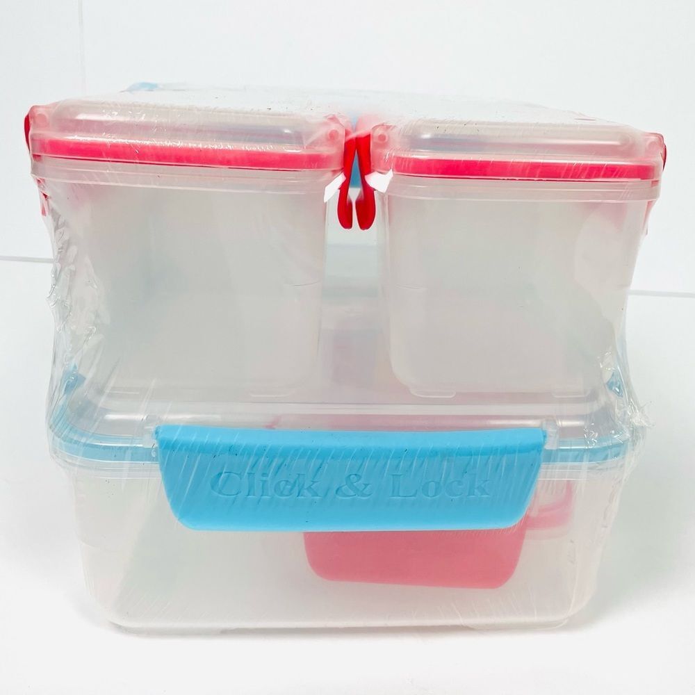 Click & Lock 12 Piece Multicolor Container Set - Picture 5 of 5